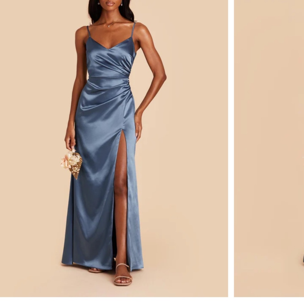 Birdy grey Catherine shiny satin twilight M